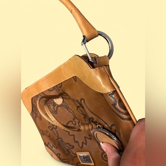 Achados Repassa Brazilian Medium Brown Shoulder Bag - NEW - Picture 9 of 11